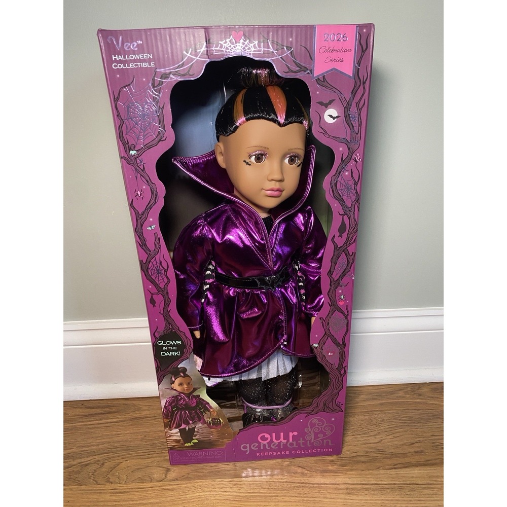 Our Generation Vee Halloween Collectible 18" Vampire Doll Keepsake 2026
